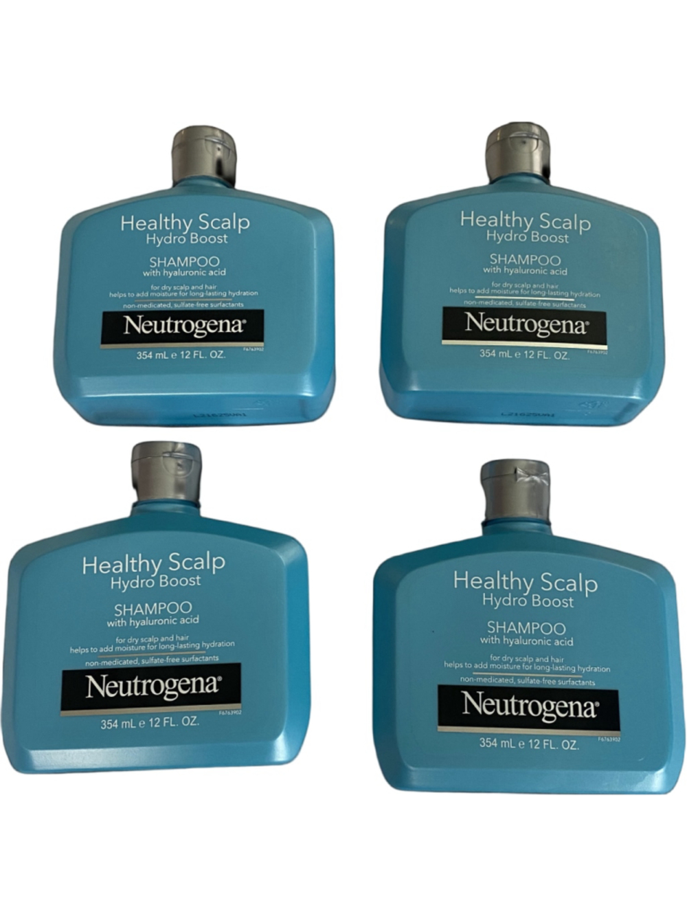 Neutrogena Moisturizing - Healthy Scalp Hydro Boost Shampoo 12 Fl Oz 4 pack Lot